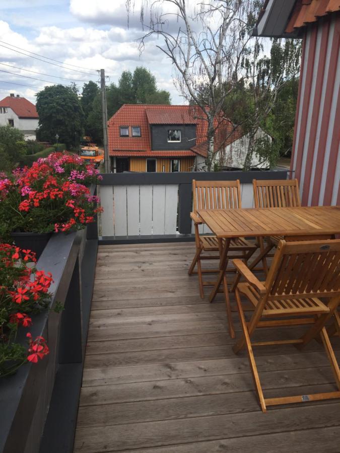 Schoene Gemuetliche Ferienwohnung Mit Kamin II Im Harz Darlingerode Dış mekan fotoğraf