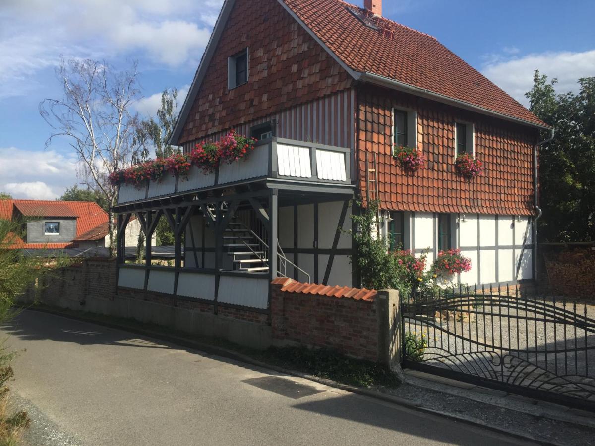 Schoene Gemuetliche Ferienwohnung Mit Kamin II Im Harz Darlingerode Dış mekan fotoğraf