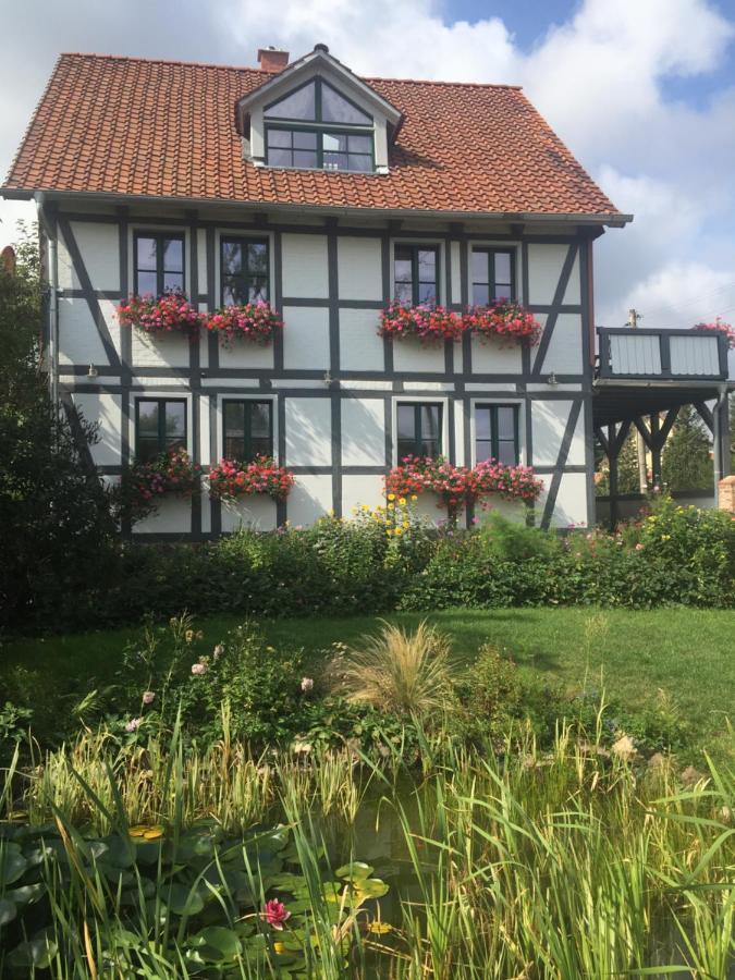 Schoene Gemuetliche Ferienwohnung Mit Kamin II Im Harz Darlingerode Dış mekan fotoğraf