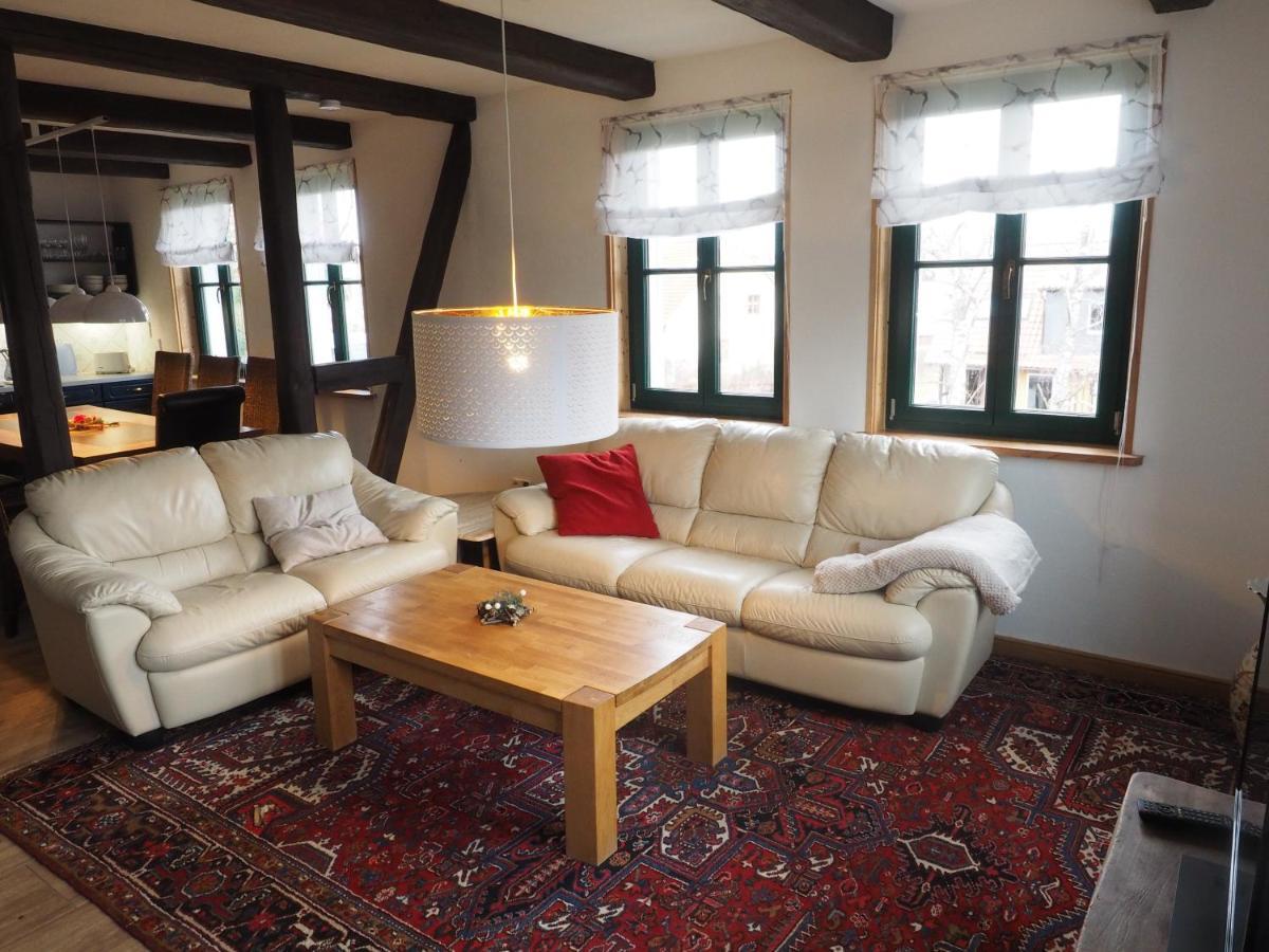 Schoene Gemuetliche Ferienwohnung Mit Kamin II Im Harz Darlingerode Dış mekan fotoğraf