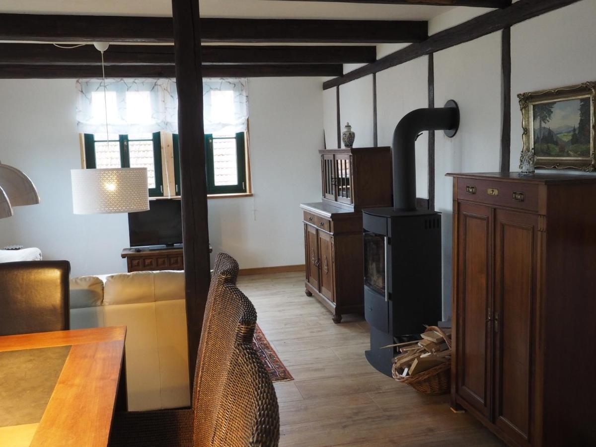 Schoene Gemuetliche Ferienwohnung Mit Kamin II Im Harz Darlingerode Dış mekan fotoğraf